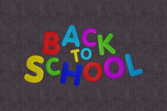 Back to School Embroidery Review
