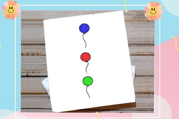 Color Balloons Embroidery: A Seller's Review