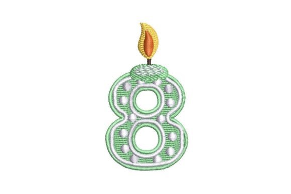 Review: Birthday Candle Number 8 for Personalized Gifts