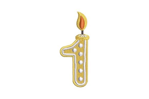 Reviewing Birthday Candle Number 1 for Craft Fairs