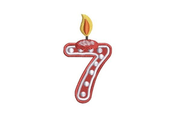 Reviewing Birthday Candle Number 7 for Seasonal Collections